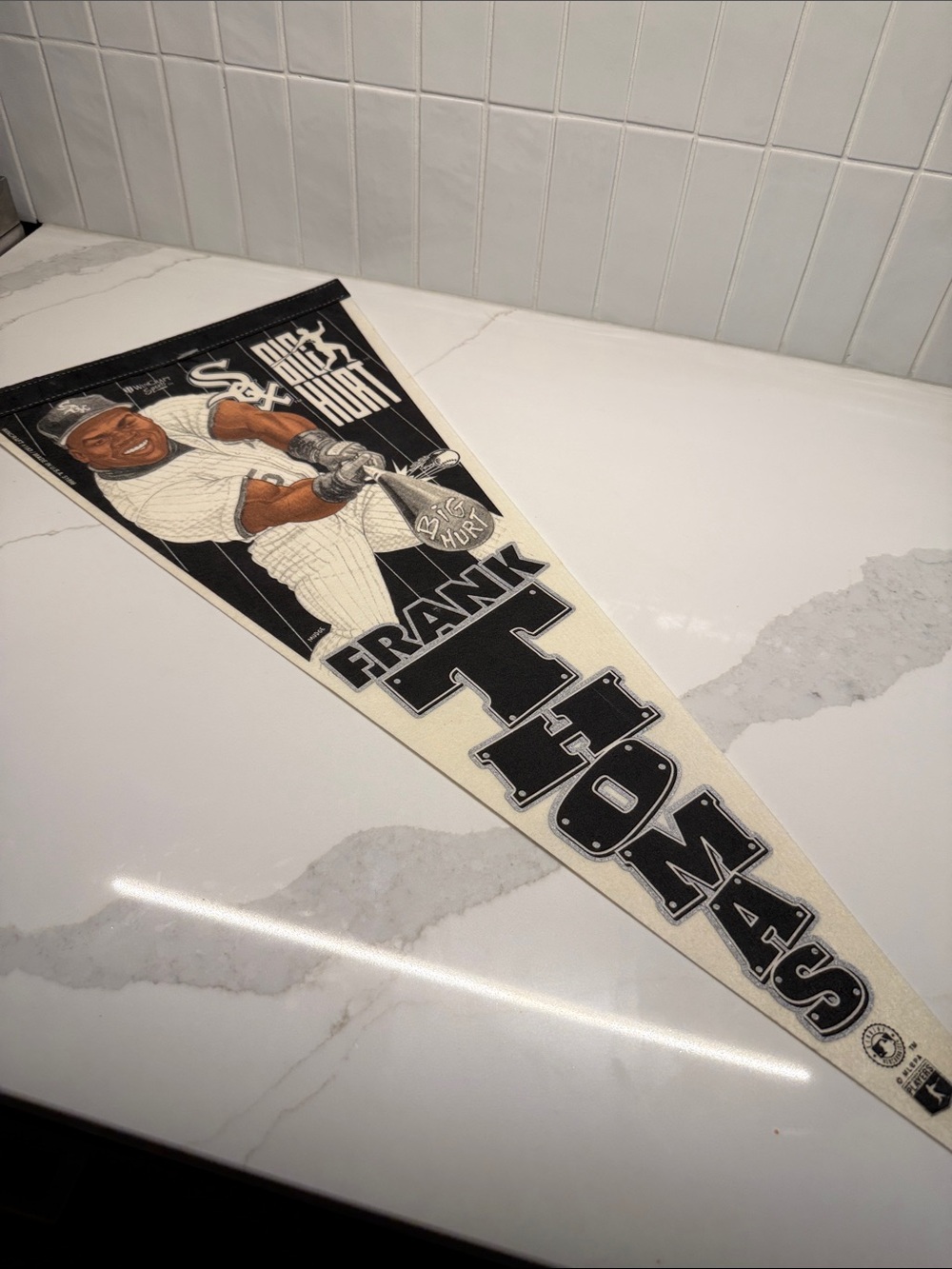 Frank Thomas Chicago White Sox Vintage Wall Pennant vintage